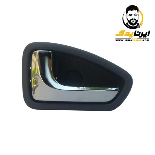 دستگیره داخل استیل طوسی پراید 132 چپ پاسیکو