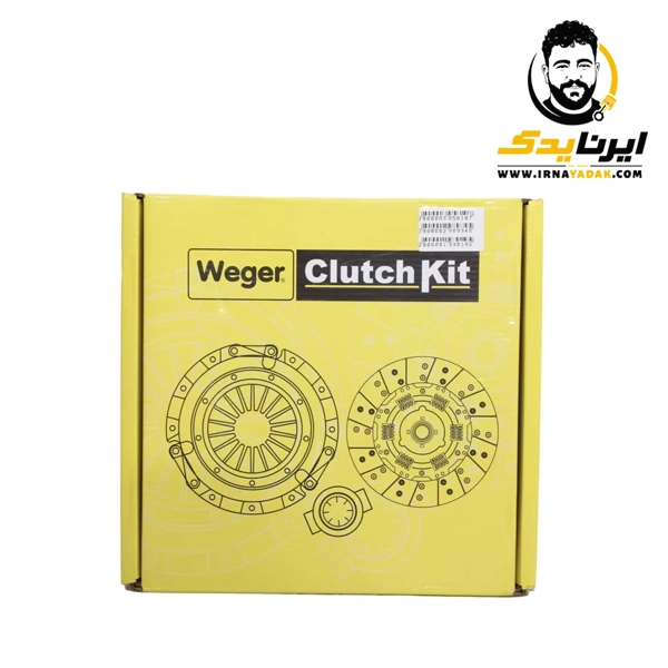 کيت کلاج (پژو 405، پژو پارس، سمند) پري دمپر ۶فنر وگرweger