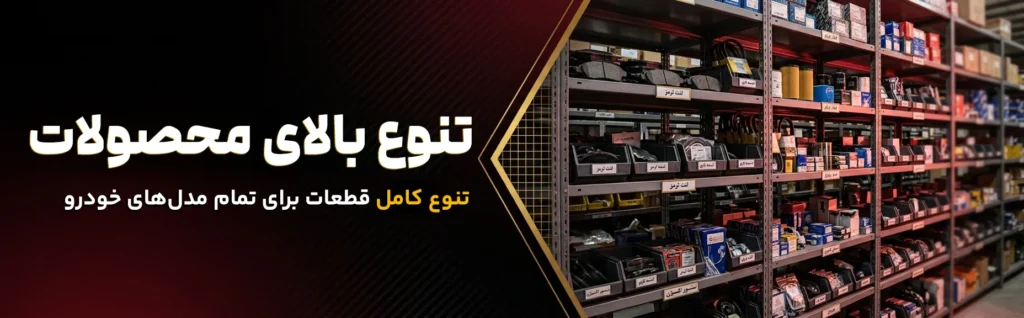 تنوع محصولات ایرنا یدک