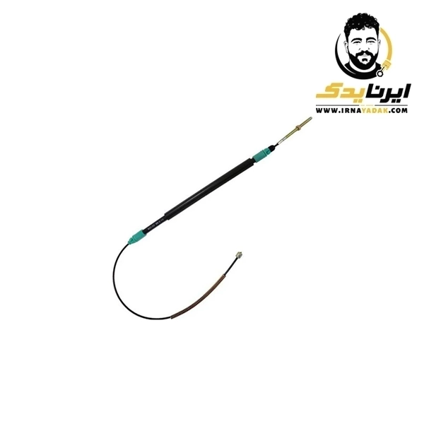 کابل ترمز دستی متوسط شاخه چپ سمند و ELX پاسیکو