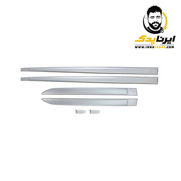زه اطراف نقره ای پراید132پاسیکو